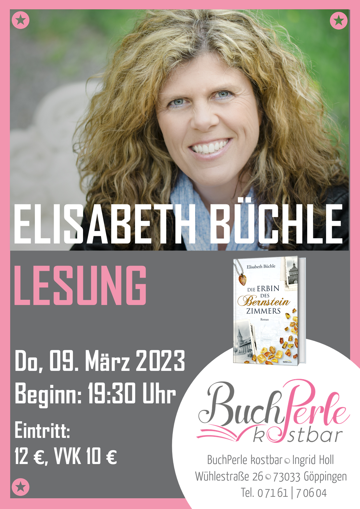 Lesung mit Elisabeth Büchle