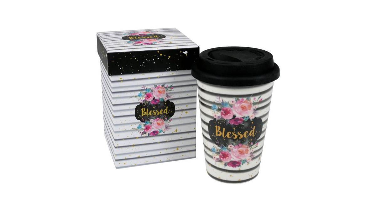 To-Go Becher Porzellan, Silikon 9,95 €