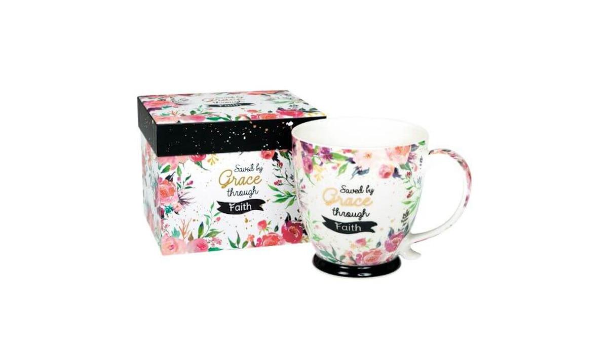 Tasse Saved by Grace 9,95 €